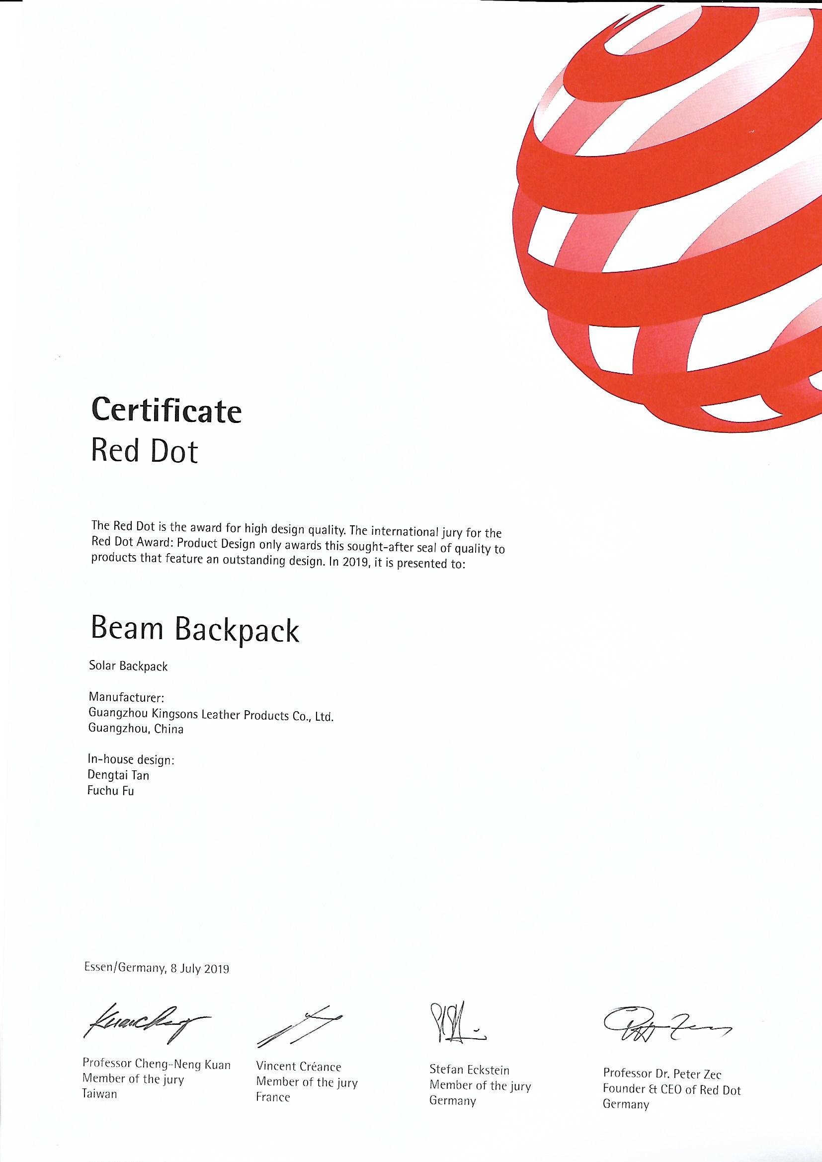 Red Dot Design Award